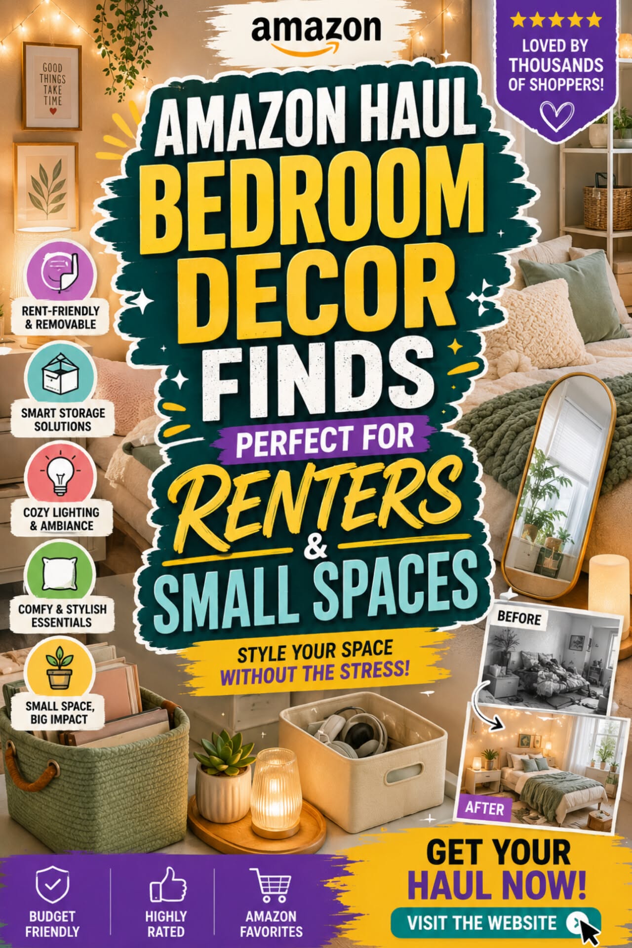 Best Selling Bedroom Essentials On Amazon  Explore amazon bedroom finds that people are adding to their homes right now  These amazon bedroom finds are trending because they improve comfort and organization  Explore the top rated amazon bedroom essentials right now  #BedroomStorageSolutions #BedroomOrganizer #OrganizedBedroom