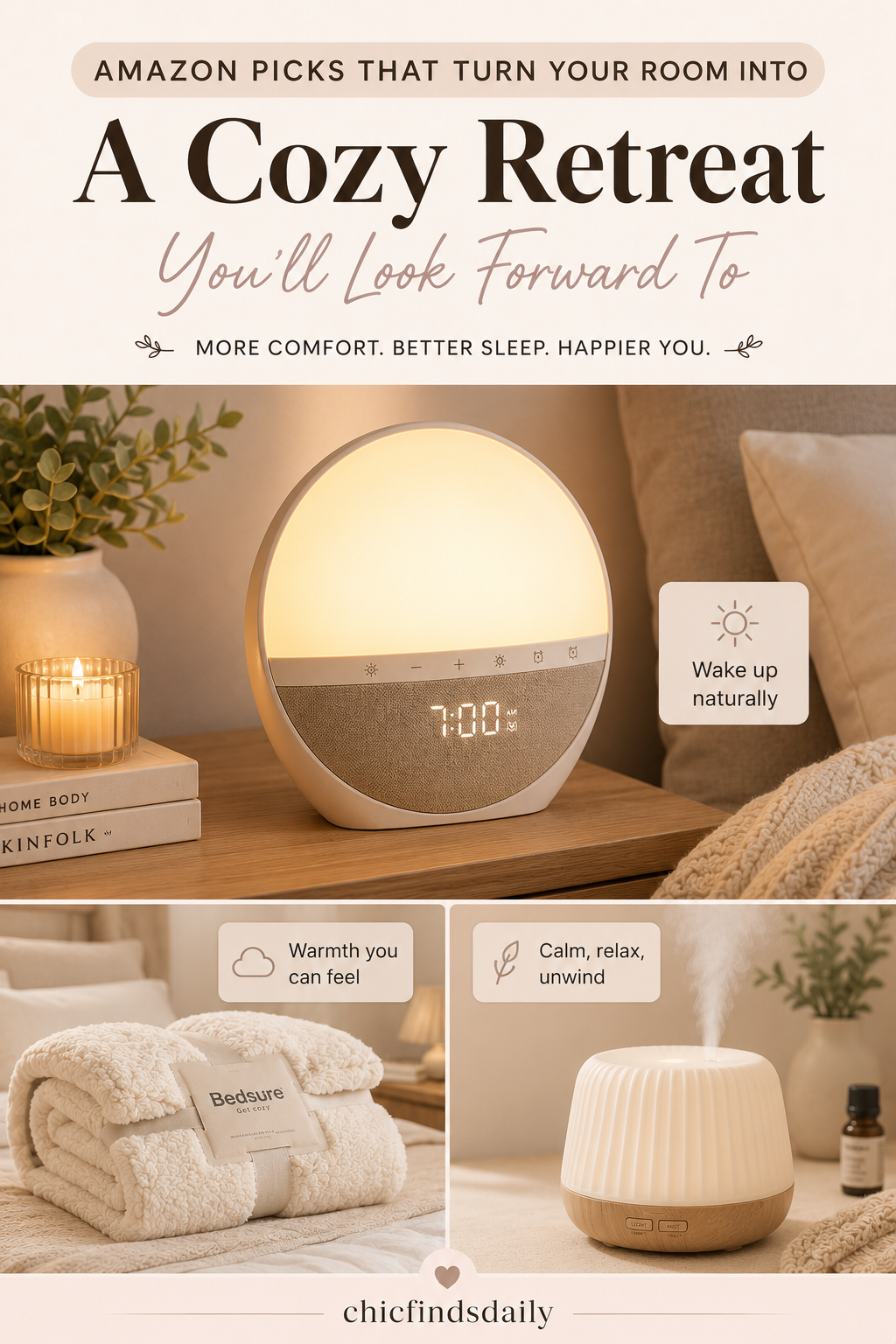 Best Amazon Bedroom Finds For Every Home  Explore amazon bedroom finds that people are adding to their homes right now  These amazon bedroom finds are trending because they improve comfort and organization  Check out these customer favorite bedroom finds  #AmazonBedroomEssentials #BedroomProducts #CozyBedroom