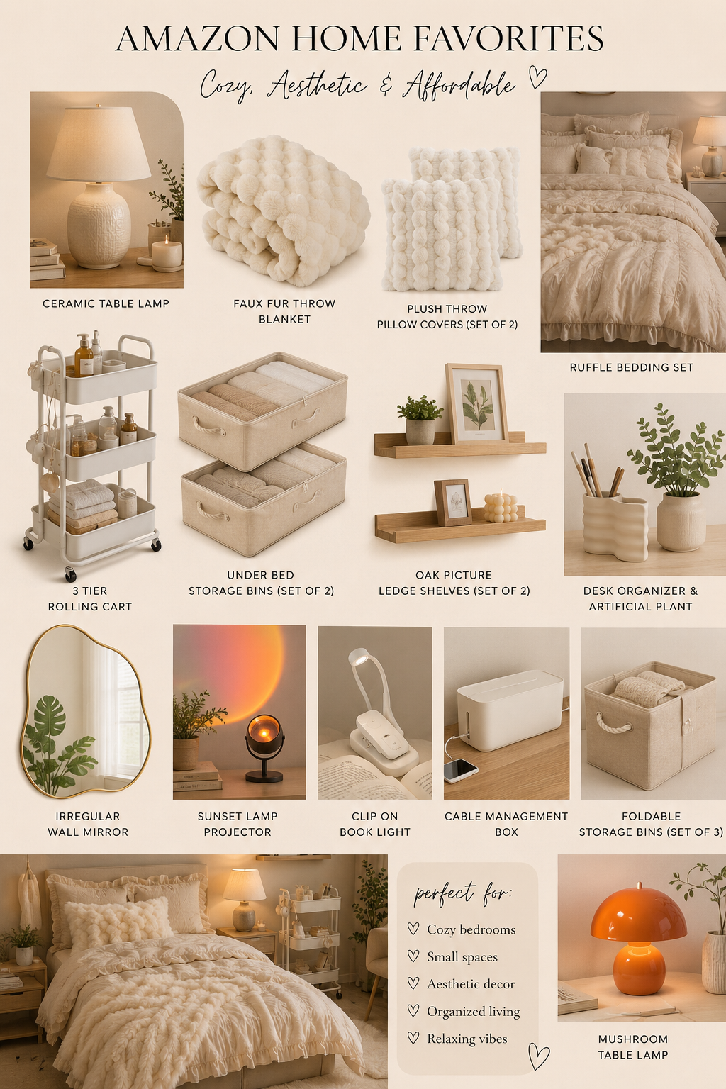 Trending Amazon Bedroom Finds Right Now  Looking for bedroom essentials? These top rated amazon finds are becoming customer favorites  These amazon bedroom finds are trending because they improve comfort and organization  Explore the top rated amazon bedroom essentials right now  #BedroomStorageSolutions #BedroomOrganizer #OrganizedBedroom